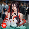 HG2 : Mushoku Kika Cosplay Red Contact Lenses - thumbnail 1