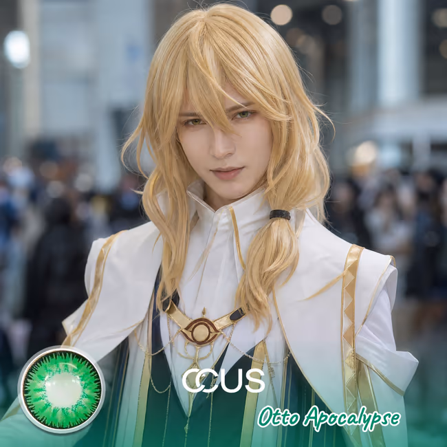 HG2 : Otto Apocalypse Cosplay Green Contact Lenses