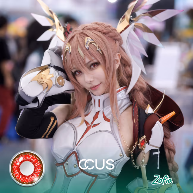 HG2 : Zofia Cosplay Red Contact Lenses