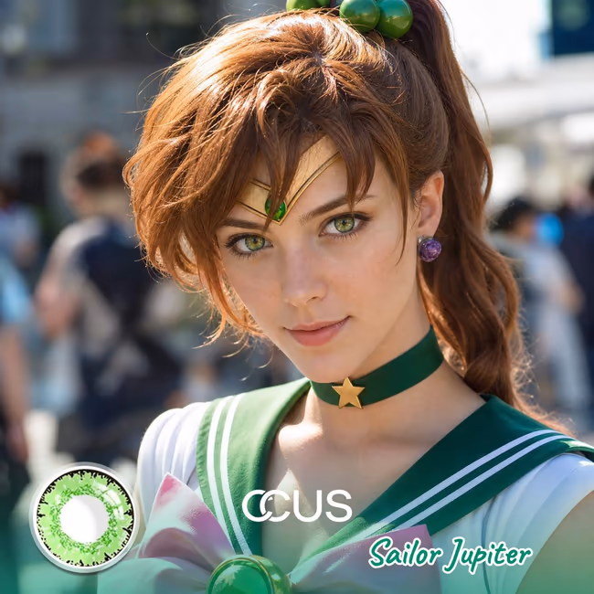 Sailor Jupiter Cosplay Contact Lenses