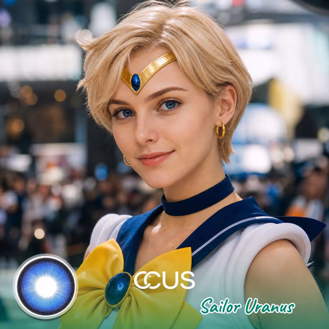 Sailor Uranus Cosplay Contact Lenses