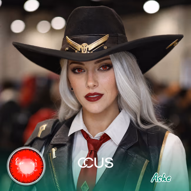 OW : Ashe Cosplay Contact Lenses