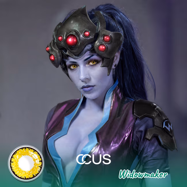 OW : Widowmaker Cosplay Contact Lenses
