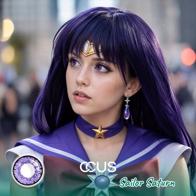 Sailor Saturn Cosplay Contact Lenses