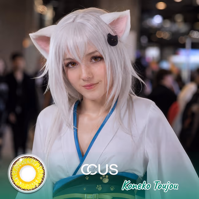 DxD: Koneko Toujou Cosplay Brown Contact Lenses