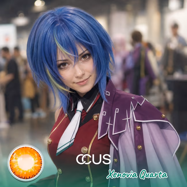 DxD: Xenovia Quarta Cosplay Brown Contact Lenses