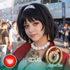 ZZZ : Astra Yao Cosplay Red Contact Lenses - thumbnail 1