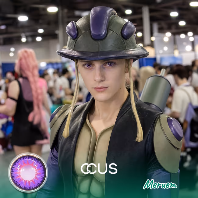 Hunter × Hunter : Meruem Cosplay Purple Contact Lenses