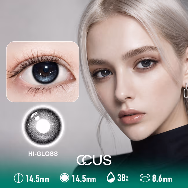 Nocturne Velvet Black Contact Lenses