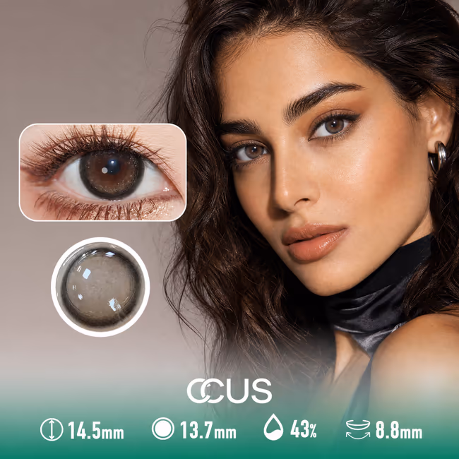 Kyoto Haze Grey Contact Lenses
