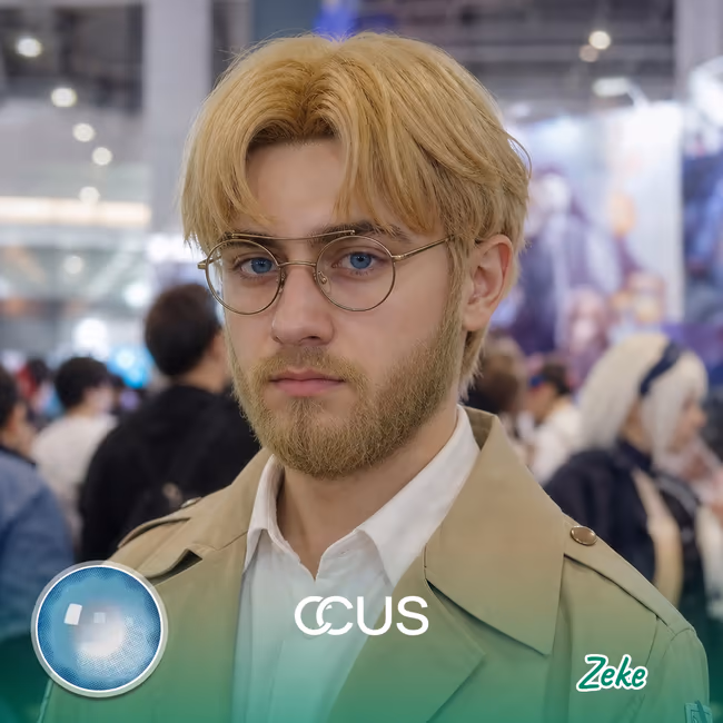 Zeke Cosplay Contact Lenses