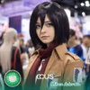 Mikasa Cosplay Contact Lenses - thumbnail 1