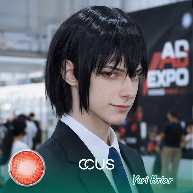 Yuri Briar Cosplay Contact Lenses – Red