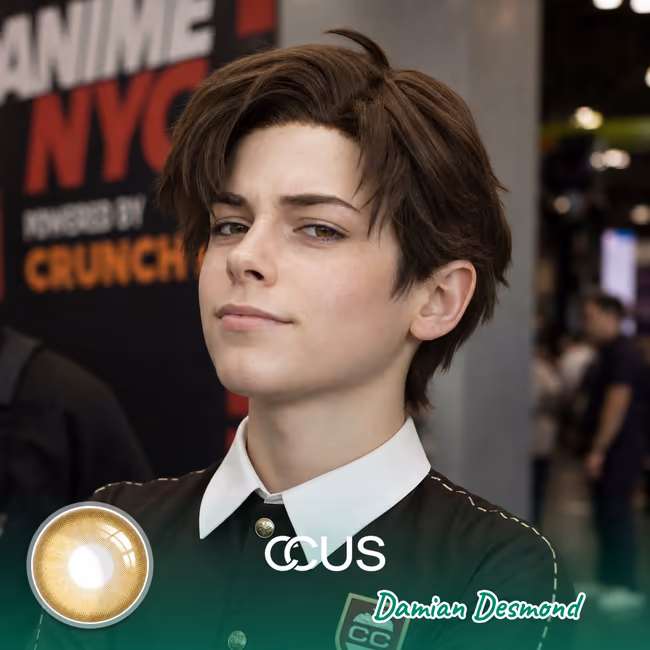 Damian Desmond Cosplay Contact Lenses – Hazel/Brown