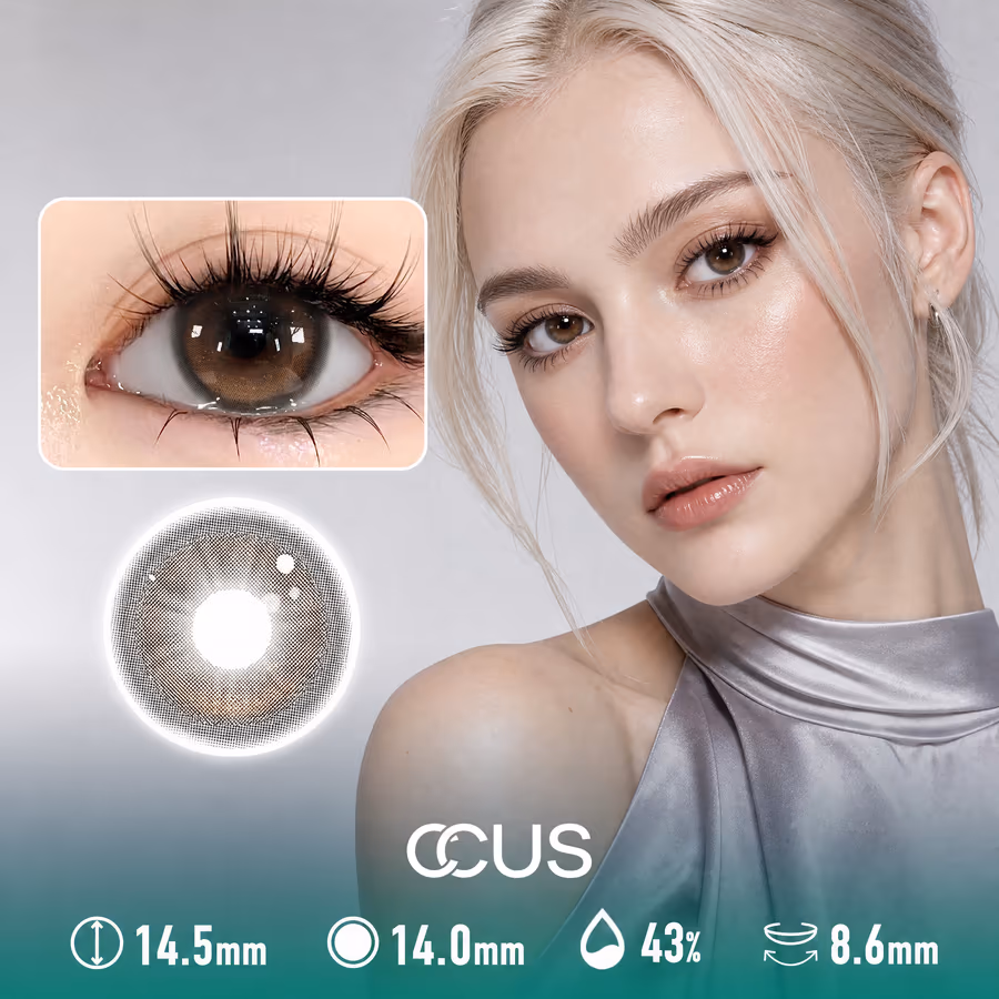 Velvet Peony Ember Brown Contact Lenses - image 1