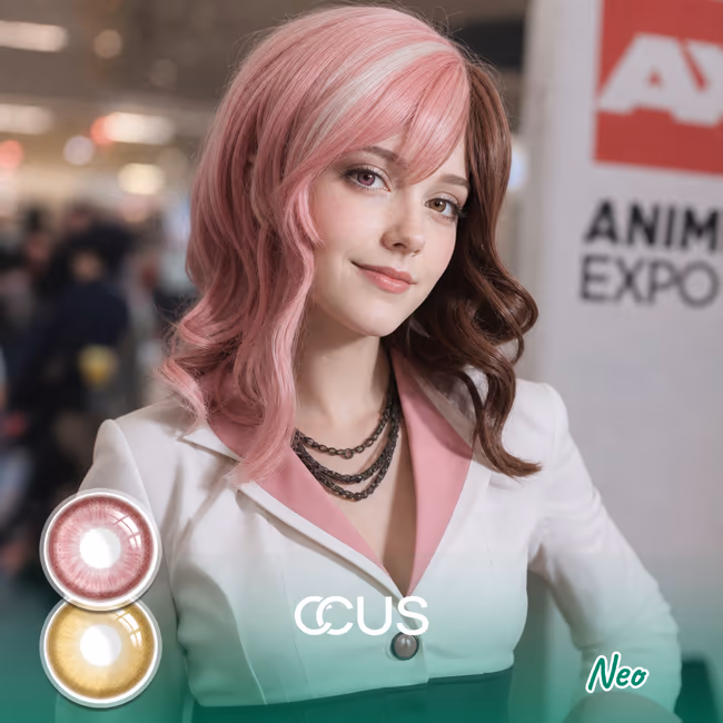 RWBY: Neo Cosplay Heterochromia Contact Lenses