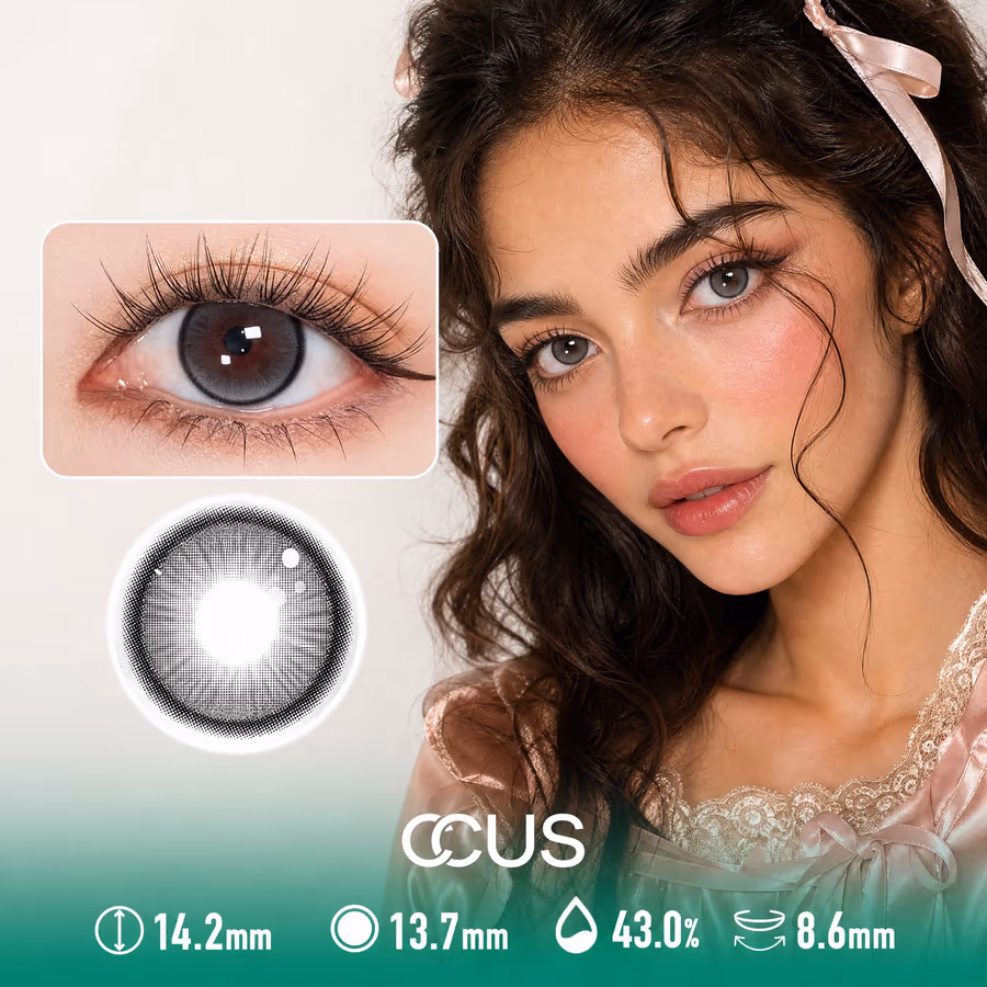 Ribbon Pearl Ash Grey Contact Lenses - image 1