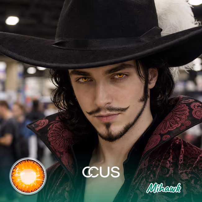 Mihawk Cosplay Contact Lenses