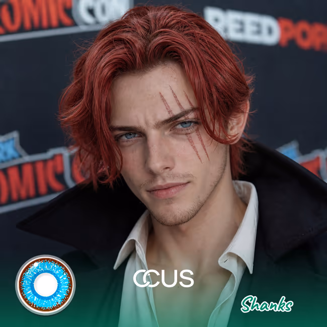 Shanks Cosplay Contact Lenses