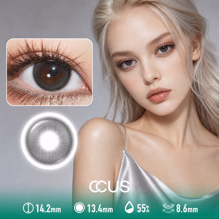 Twilight Blossom Black Contact Lenses - image 1