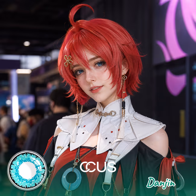 WuWa : Danjin Cosplay Contact Lenses