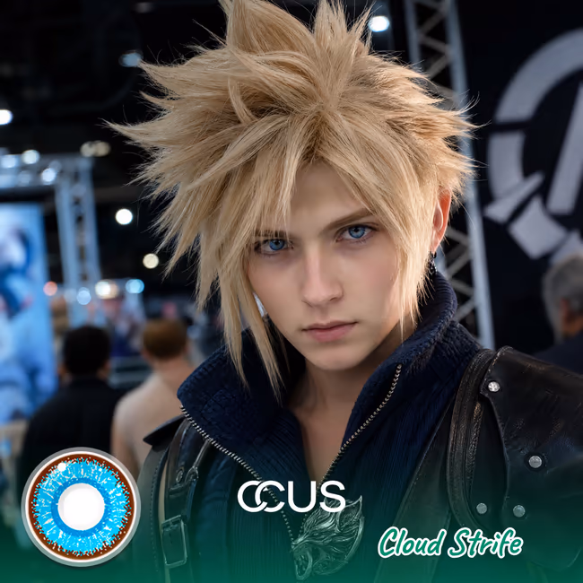 Cloud Strife Cosplay Contact Lenses