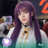 FL : Fern Cosplay Purple Contact Lenses - thumbnail 1