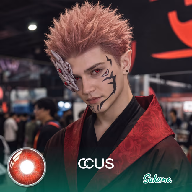Sukuna Cosplay Contact Lenses
