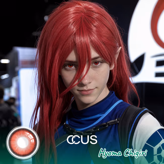Hyoma Chigiri Cosplay Contacts