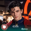 DC Superman Laser Eye Cosplay Contact Lenses - thumbnail 1