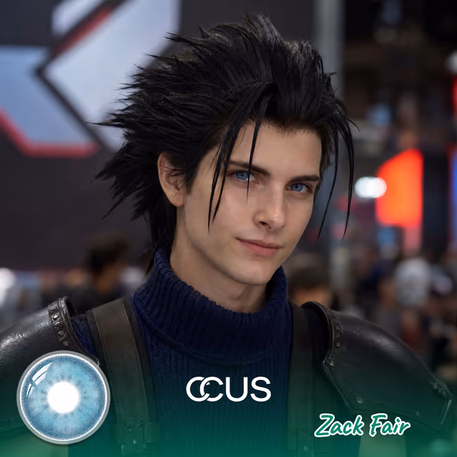 Zack Fair Cosplay Contact Lenses