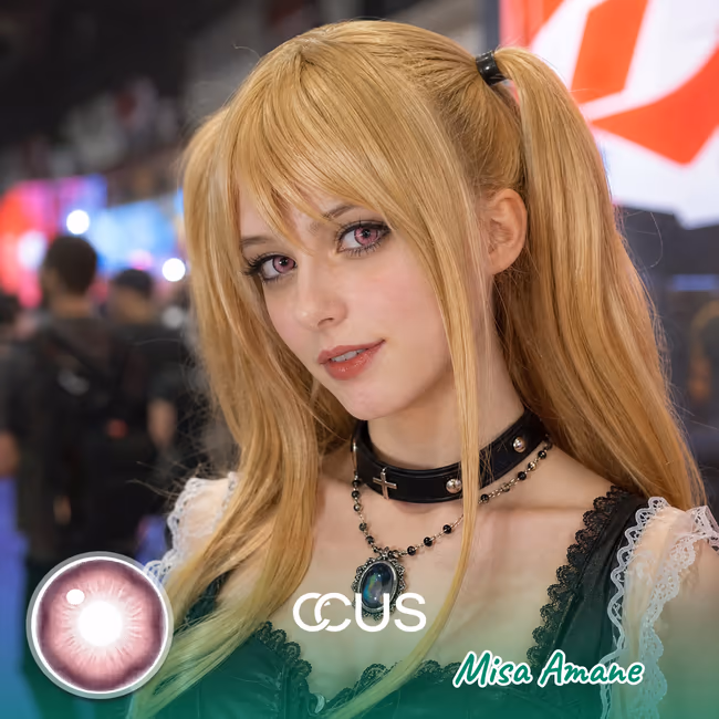 DN : Misa Amane Cosplay Contact Lenses