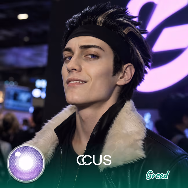 FA : Greed Cosplay Contact Lenses