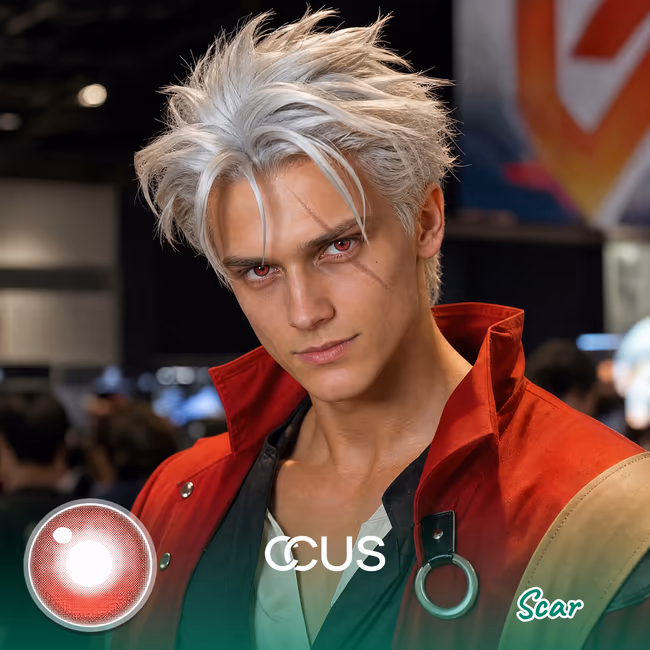 FA : Scar Cosplay Contact Lenses