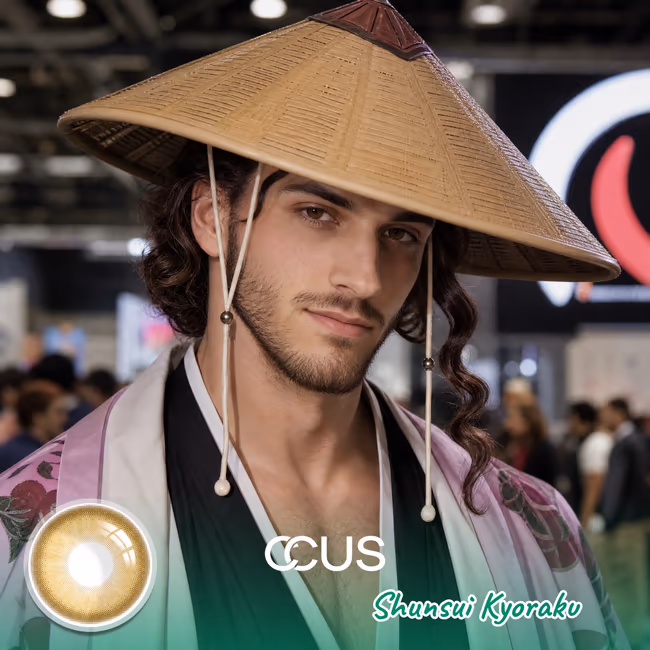 BL : Shunsui Kyoraku Cosplay Contact Lenses