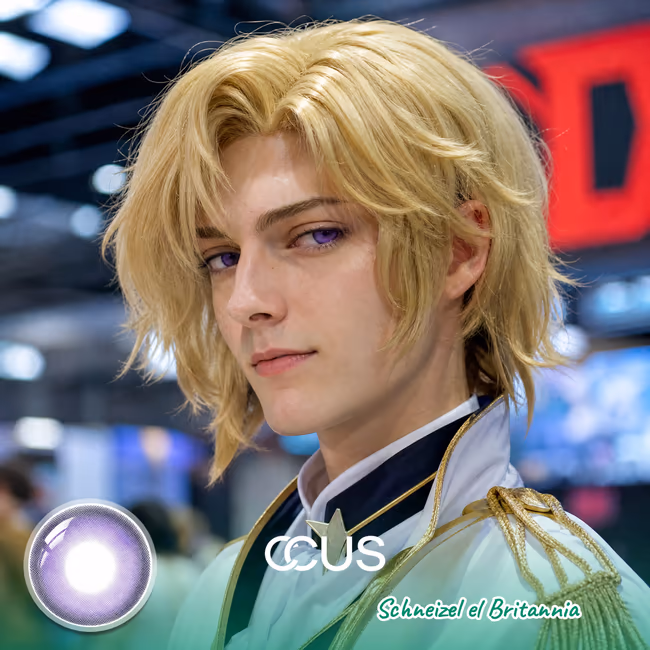 CG : Schneizel el Britannia Cosplay Contact Lenses