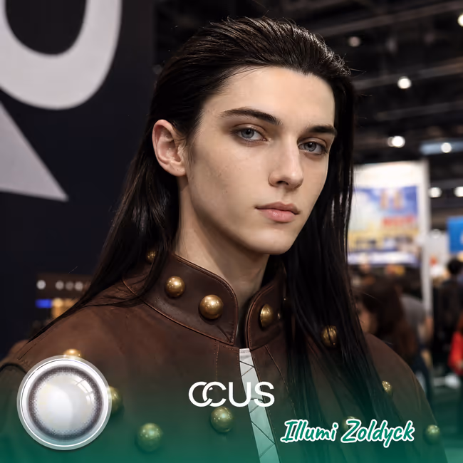 HXH : Illumi Zoldyck Cosplay Contact Lenses