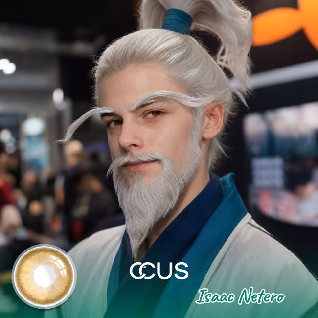 HXH : Isaac Netero Cosplay Contact Lenses