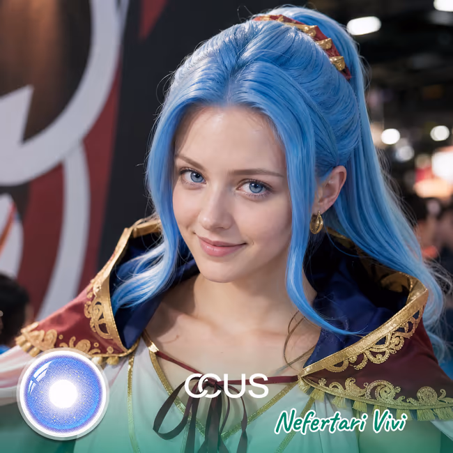 OP : Nefertari Vivi Cosplay Contact Lenses