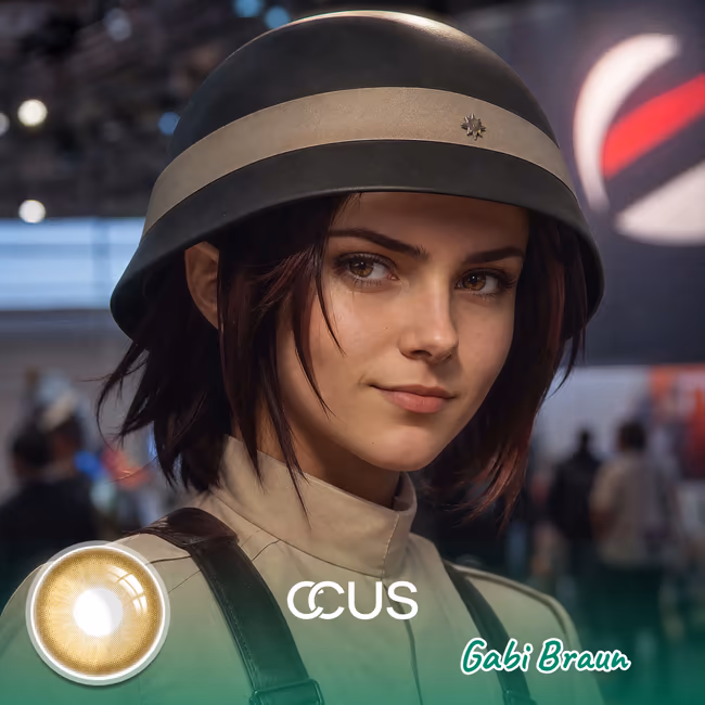 AOT : Gabi Braun Cosplay Contact Lenses