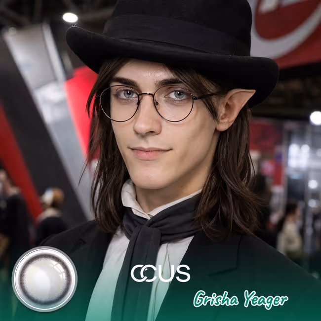 AOT : Grisha Yeager Cosplay Contact Lenses