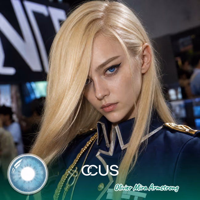 FA : Olivier Mira Armstrong Cosplay Contact Lenses