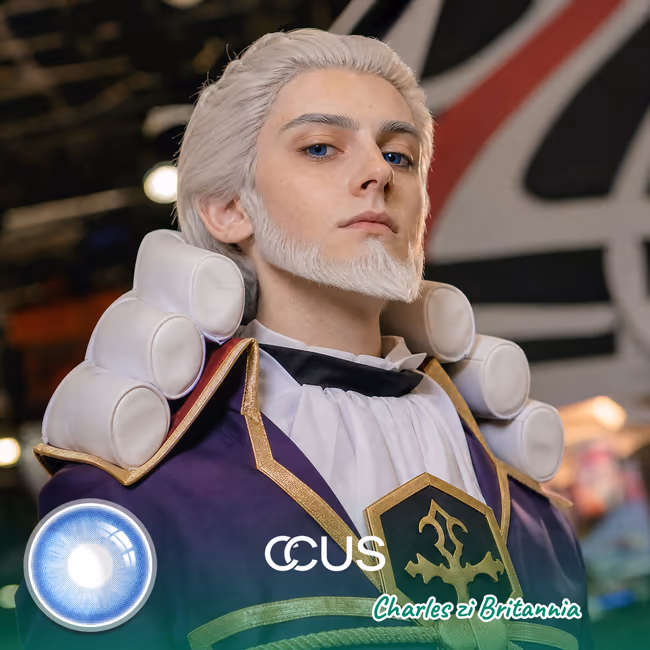 CG : Charles zi Britannia Cosplay Contact Lenses