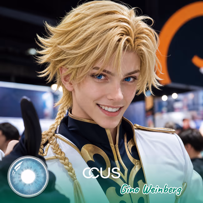 CG : Gino Weinberg Cosplay Contact Lenses