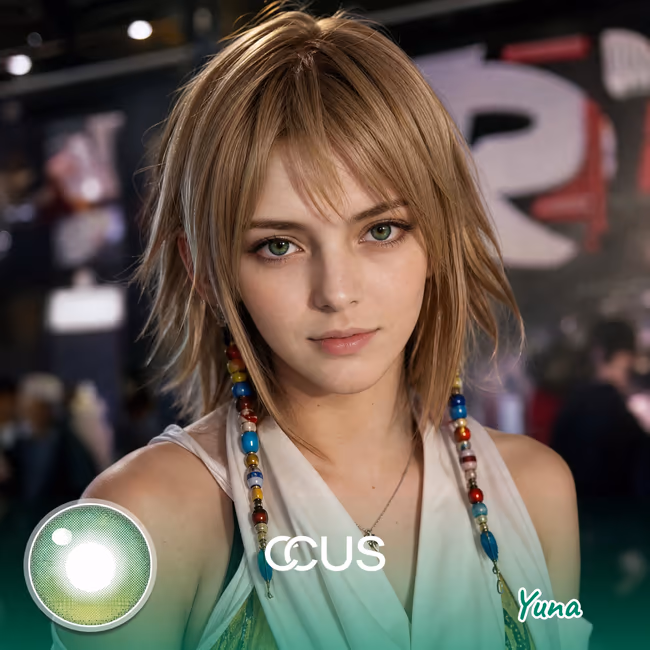 Yuna Cosplay Contact Lenses