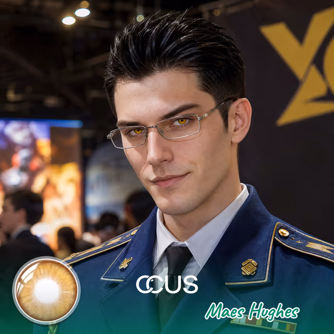 FA : Maes Hughes Cosplay Contact Lenses