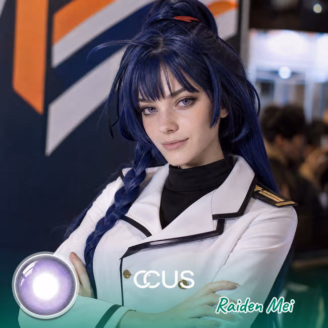 HI3rd: Raiden Mei Cosplay Contact Lenses