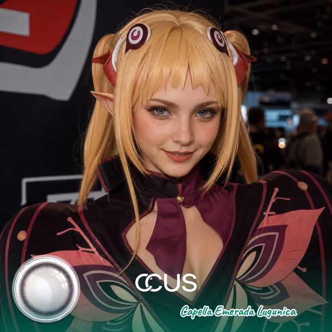 Re : Capella Emerada Lugunica Cosplay Contact Lenses
