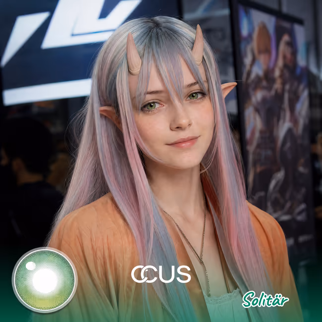 Frieren : Solitär Cosplay Contact Lenses