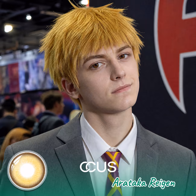 MP100 : Arataka Reigen Cosplay Contact Lenses